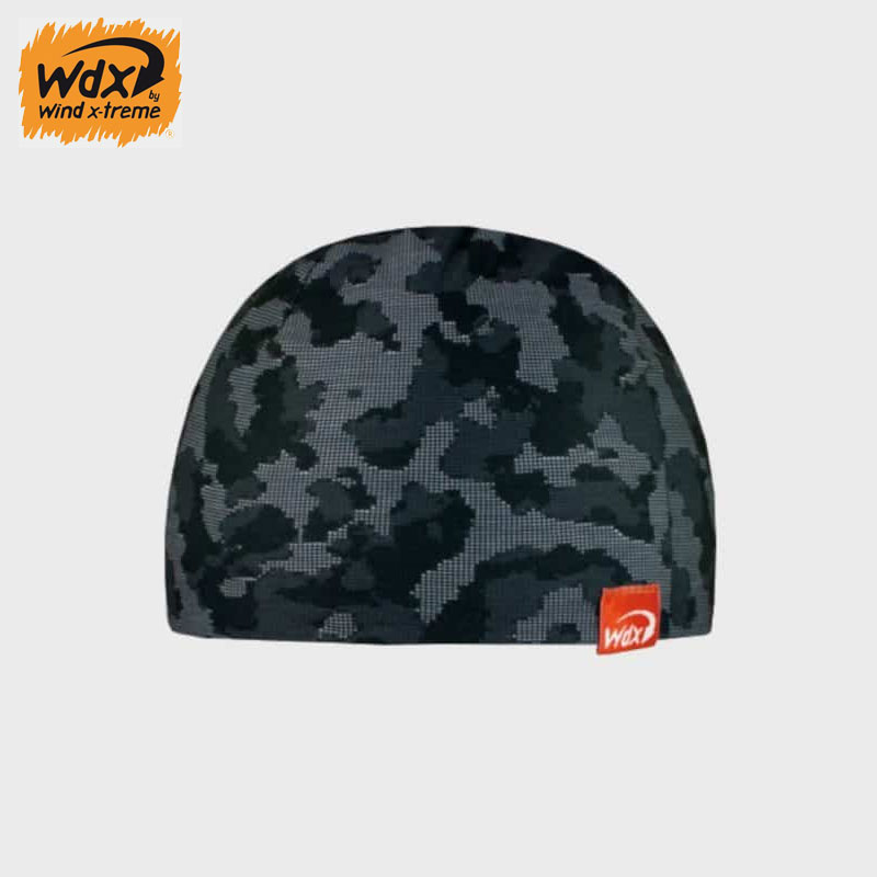 WX HATWIND_DIGITAL CAMO BLACK / 18198