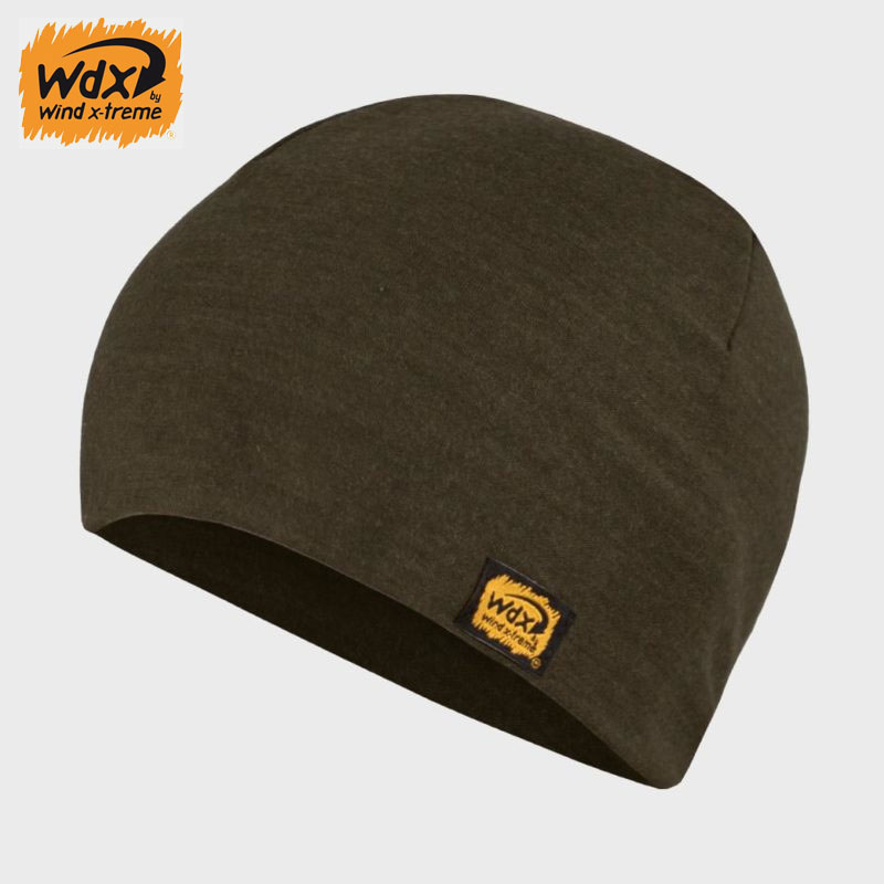 WX MERINOWOOL HAT_KAKI / 18509
